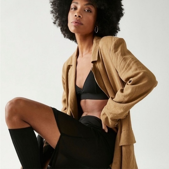 FREE PEOPLE Bronze Olivia Blazer